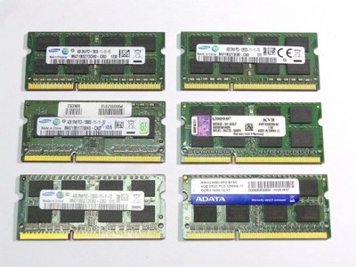PAMIĘĆ SAMSUNG ADATA 4GB SODIMM DDR3 1600MHz PC3