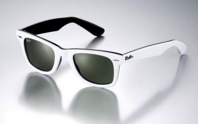 Okulary przeciwsłoneczne Ray Ban WAYFARER Białe - 5306381371 - oficjalne  archiwum Allegro