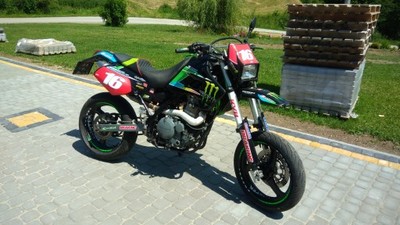 Kawasaki KLX650C | Supermoto | LeoVince SBK | SM