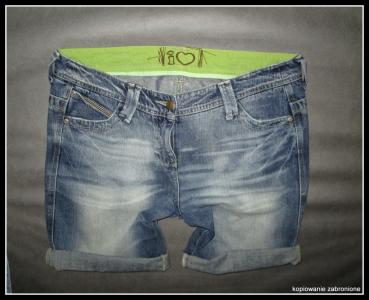 authentic__spodenki szorty SHORTS krótkie jeans_42