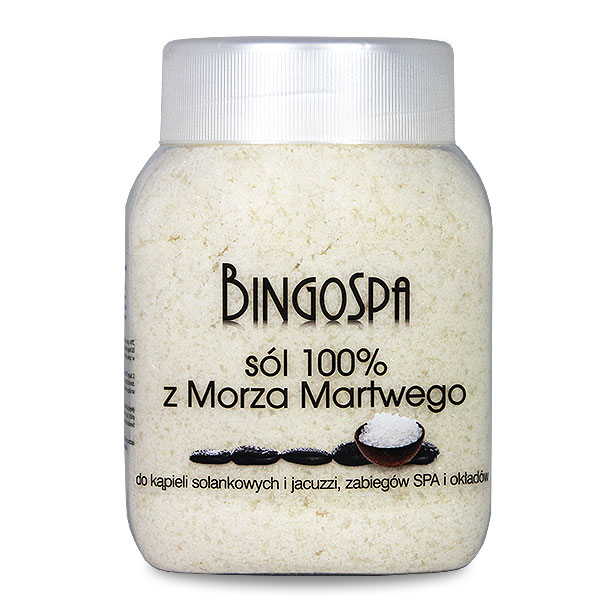 BINGOSPA Sól 100% z Morza Martwego 1250 g