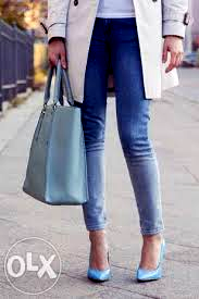 MOHITO jeansy OMBRE rurki L XL 42 jeansowe spodnie