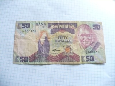 50  kwacha ZAMBIA