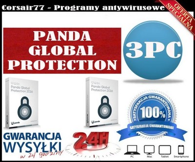 PANDA GLOBAL PROTECTION 2016 3PC/1ROK*MULTIDEVICE