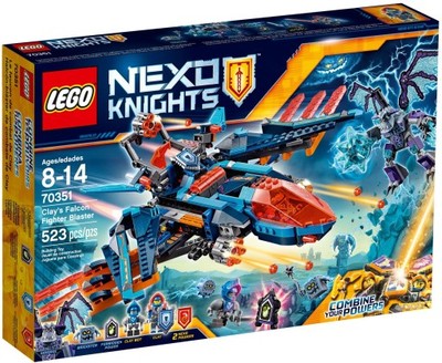 LEGO NEXO KNIGHTS 70351 Blasterowy Myśliwiec Claya