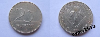 WĘGRY HUNGARY 20 FORINT 1994 ROK   BCM  !!!!!!!!!