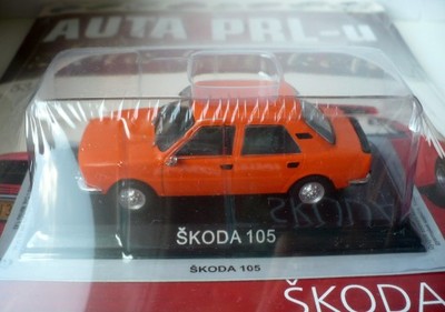 Złota Kolekcja Aut 1/43  Skoda 105