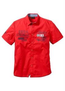 Koszula z krótkim ręka czerwony 41/42 (L) 938980