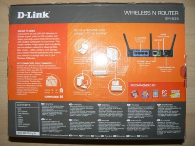 Ruter D-Link DIR-635 Wifi BGN 4xLAN port USB