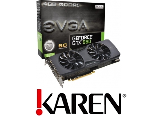 EVGA GeForce GTX 980 4GB SuperClocked ACX2.0 !!!
