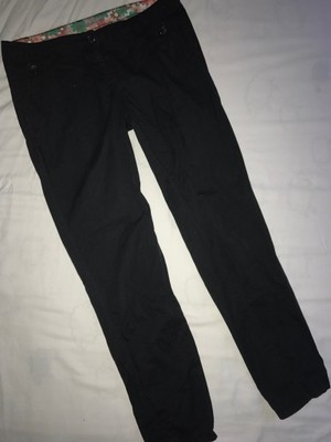 ORSAY spodnie chinosy czarne 38
