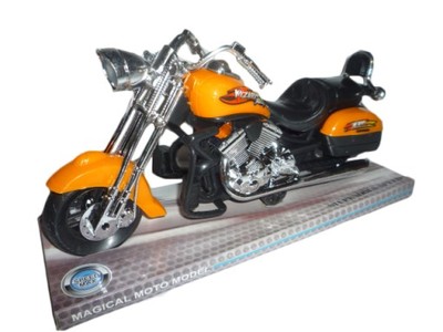 HARLEY MOTOR MOTOCYKL 32cm POMARAŃCZOWY 7M