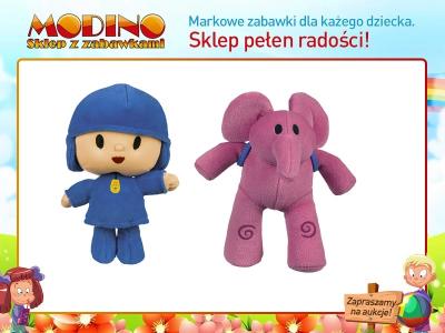 Pluszowy Chłopiec Pocoyo Lub Słonica Elly 15 Cm 5786526843