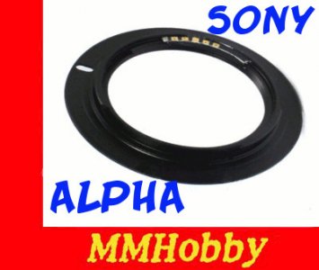 Adapter M42 do Sony Potwierdzenie ostrości AF A700