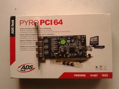 ADS Tech Pyro PCI 64 - karta firewire 1394