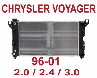 Chłodnica Wody Chrysler Voyager 96-01 2.0 2.4 3.0 - 6199221244 - Oficjalne Archiwum Allegro