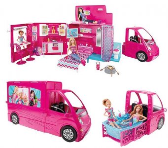 Mattel - BJN62 Kamper Barbie Glam Camper - 6061975920 - oficjalne archiwum  Allegro