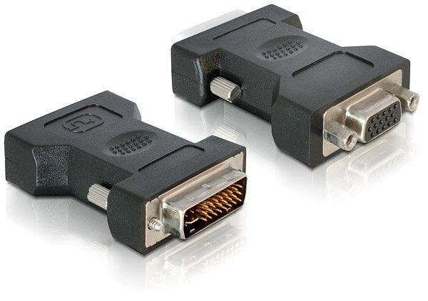 DELOCK Adapter DVI-I(M)(24+5)-&gt;VGA(15F)