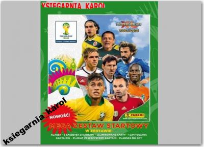 FIFA WORLD CUP BRASIL 2014 ZESTAW ALBUM+ KARTY