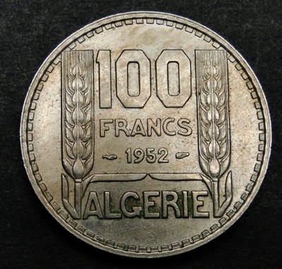 1952 Algieria 100 franków