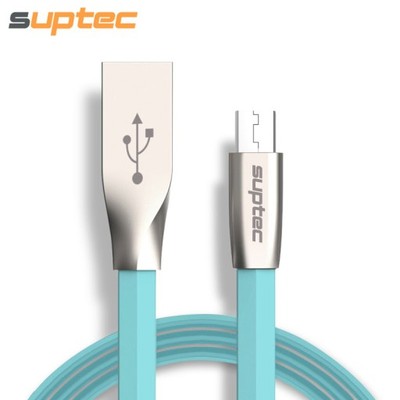 Przewód SUPTEC USB-C 3.1 2.1A Xiaomi Samsung niebi