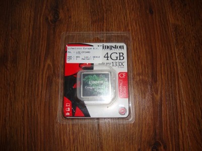 Kingston CompactFlash 4GB Elite Pro 133x okazja