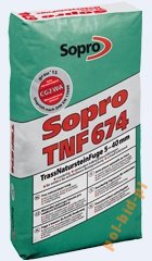 Sopro TNF fuga 66 antracyt 25kgx47szt dost gratis