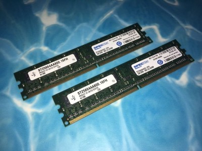 A1026] DDR2 4GB (2x2GB) SPEC TEK ST25664AA800.16FH