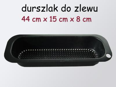 IKEA DURSZLAK DO ZLEWU, zlewowy, cedzak, czarny - 5233534110 - oficjalne  archiwum Allegro
