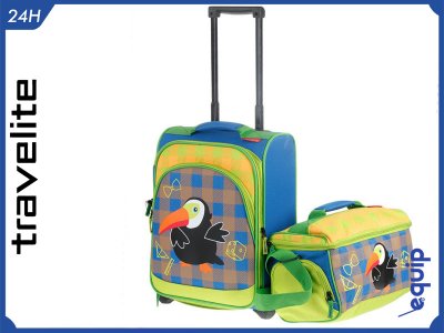 Walizka dziecięca + torba Travelite Youngst tukan