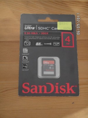 karta pamięci Scan Disc Ultra SDHC 4GB