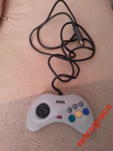 Sega Saturn - Oryginalny Pad - Biały