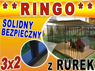 Kojec dla psa RINGO 3x2 kojce dla psów RURKI