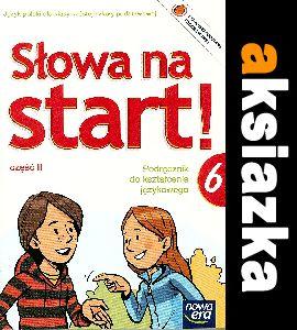 J. polski Słowa na start kl. 6/2 ćwiczenia NE