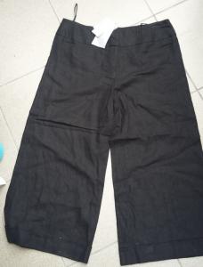 WALLIS, r. 38, Czarne lniane spodnie, NOWE