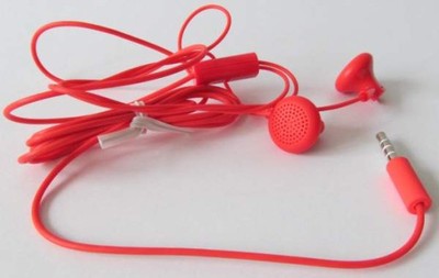 Słuchawki do telefonu Nokia WH-108 czerwone nowe