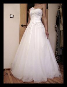 Piękna suknia ślubna Elizabet roz.38 jak NOWA !!!