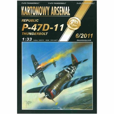 Haliński 6/11  Samolot P-47D-11 Thunderbolt  1:33