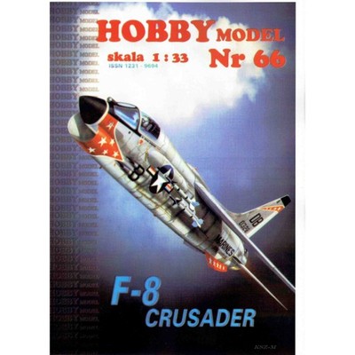 Hobby Model 66 Samolot myśliwski F-8 Crusader 1:33