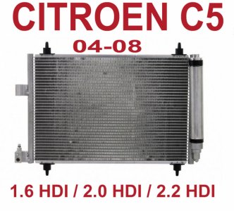 Chłodnica Klimatyzacji Citroen C5 1.6 Hdi 04-08 - 6183057253 - Oficjalne Archiwum Allegro