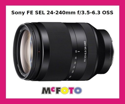 Sony FE SEL 24-240mm f/3.5-6.3 OSS Sklep McFOTO FV