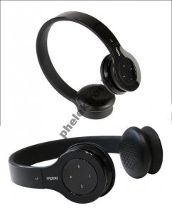 Słuchawki bezprzewodowe 2,4GHZ RAPOO H8020 Czarne