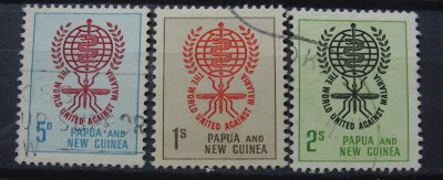 PAPUA NOWA GWINEA 1962 MI 40-42