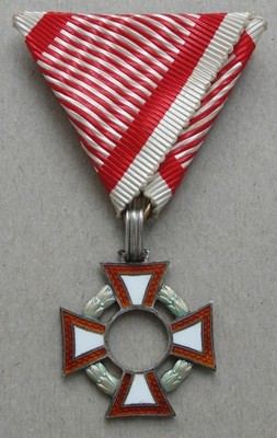 Austro-Węgry - srebrny krzyż zasługi 3 klasy, 1914