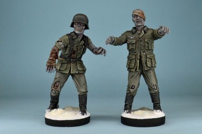 WWII German Zombies - 2 żołnierzy nazi zombie WBM