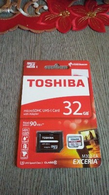 TOSHIBA 32GB UHS3 M302-EA mSD 90mb/s