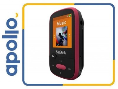 Odtwarzacz MP3 Radio Sandisk Clip Sport 8GB PINK