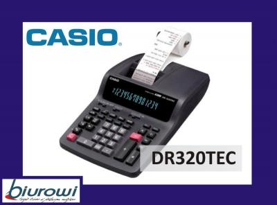 Kalkulator z drukarką CASIO DR-320 TEC - 3128913953 - oficjalne archiwum  Allegro