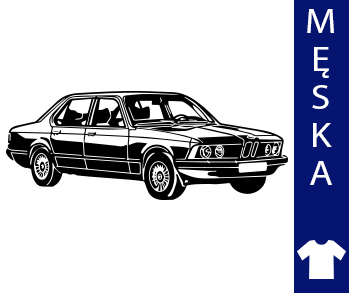 L koszulka z samochodem BMW serii 7 E23 t-shirt - 3441634429 - oficjalne  archiwum Allegro