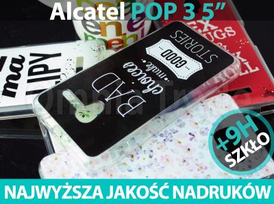 Alcatel Pop 3 5.0 | TURBO CASE ETUI+ 9H SZKŁO